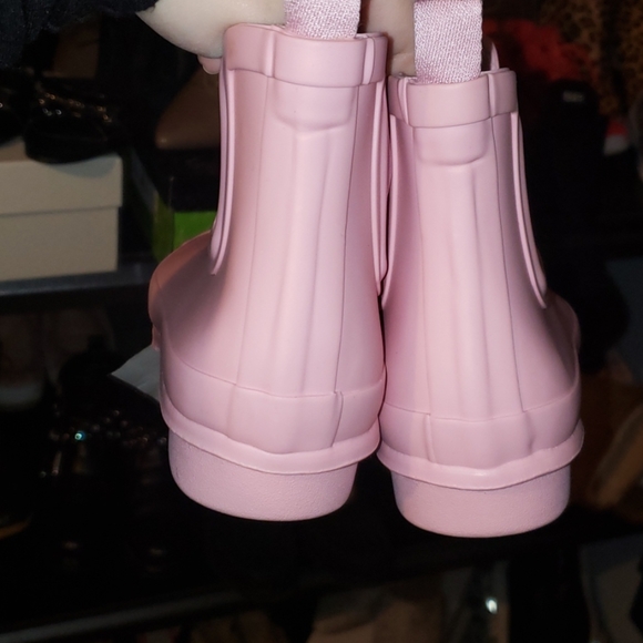 Hunter Original Chelsea Rain Boots Foxglove Pink - Picture 5 of 6